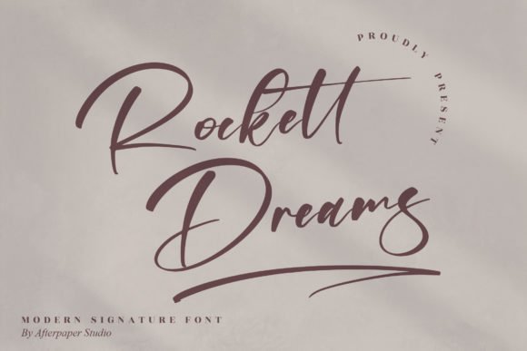 Rockett Dreams Font - Featured Image