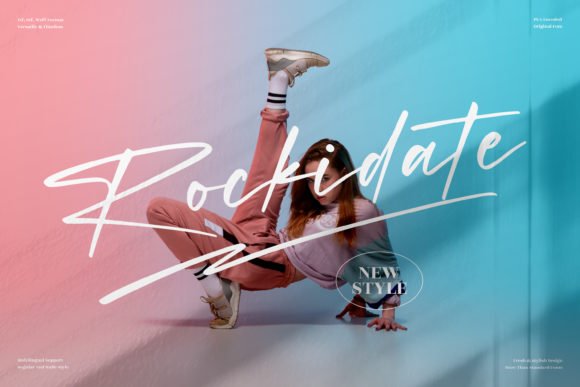 Rockidate Font - Featured Image