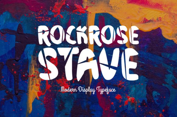 Rockrose Stave Font - Featured Image