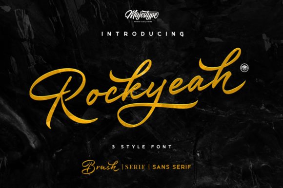 Rockyeah Font - Featured Image