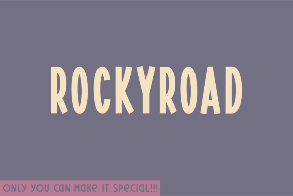 Rockyroad Font - Featured Image