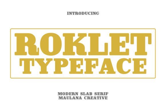 Roklet Font - Featured Image
