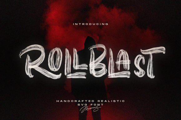 Rollblast Font - Featured Image