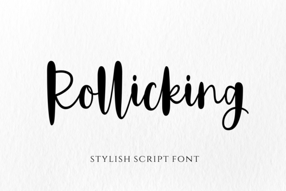 Rollicking Font - Featured Image