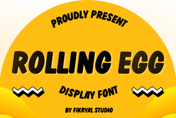 Rolling Egg Font - Featured Image