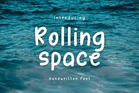Rolling Space Font - Featured Image