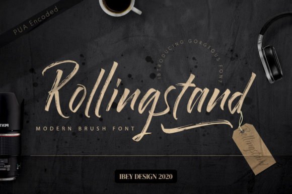 Rollingstand Font - Featured Image