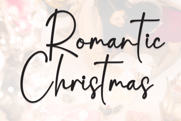 Romantic Christmas Font - Featured Image