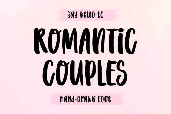 Romantic Couples Font - Featured Image