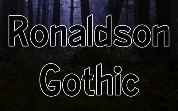 Ronaldson Gothic Font - Featured Image