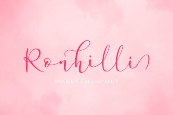 Ronhilli Font - Featured Image