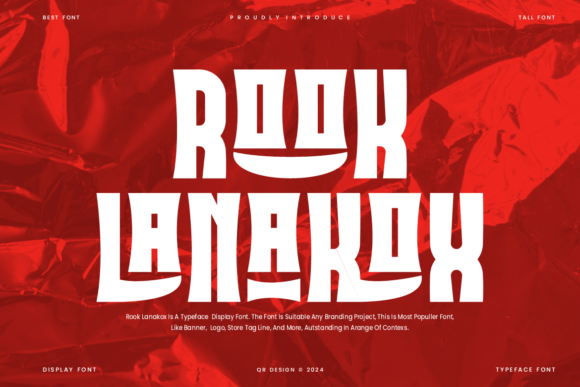Rook Lanakox Font - Featured Image