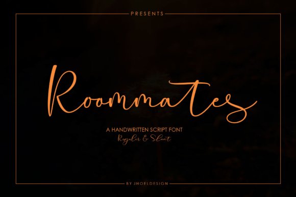 Roommates Script Font - Featured Image