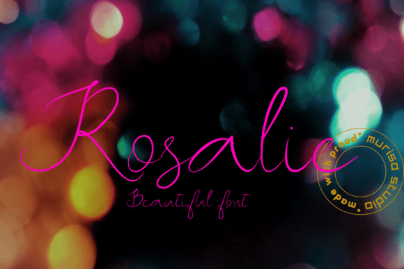 Rosalie Font Font - Featured Image
