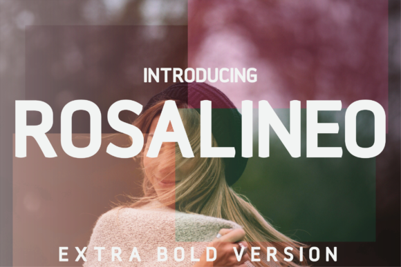 Rosalineo Extra-Bold Font - Featured Image