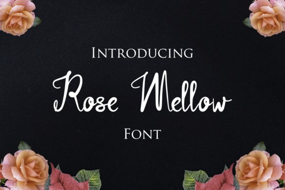 Rose Mellow Font - Featured Image