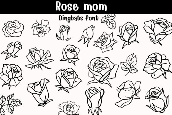 Rose Mom Font - Featured Image