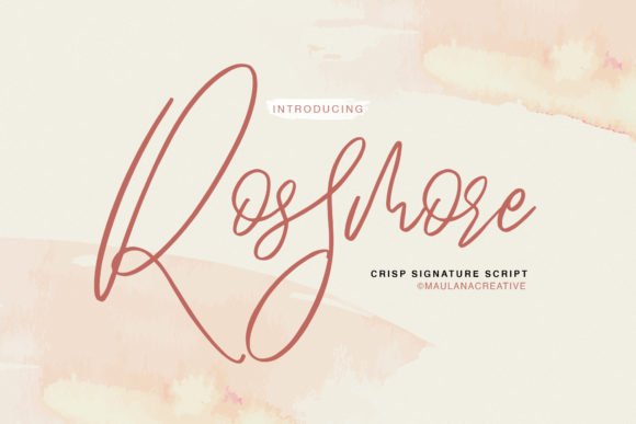 Rossmore Font - Featured Image