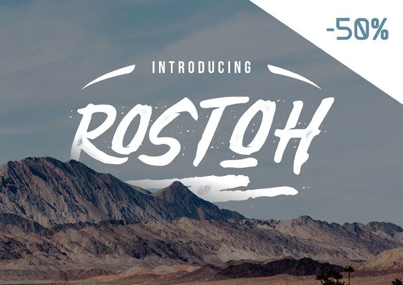 Rostoh Font - Featured Image