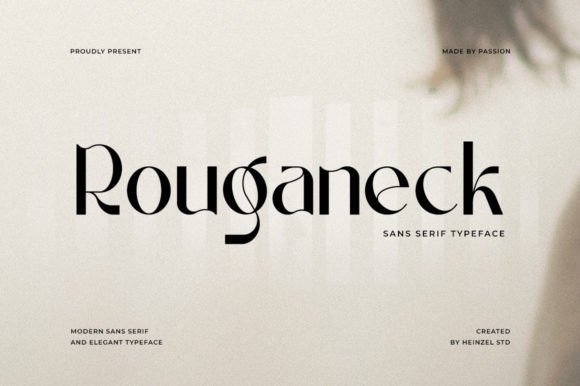 Rouganeck Font - Featured Image