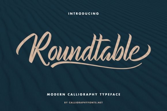 Roundtable Font - Featured Image