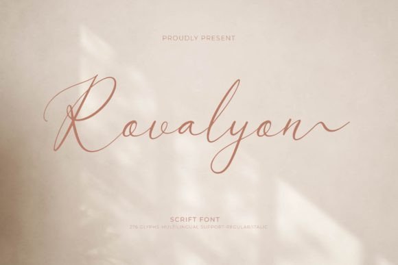 Rovalyon Font - Featured Image