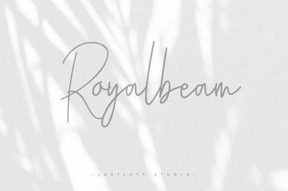 Royalbeam Font - Featured Image