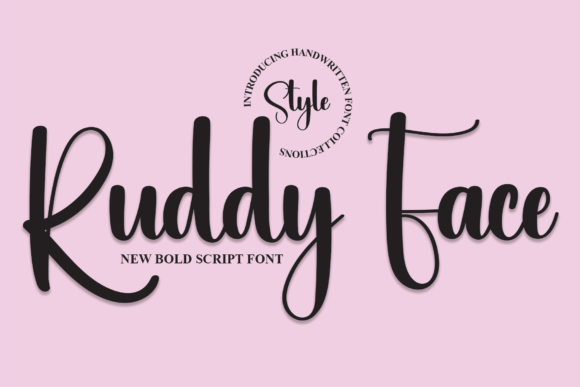 Ruddy Face Font - Featured Image