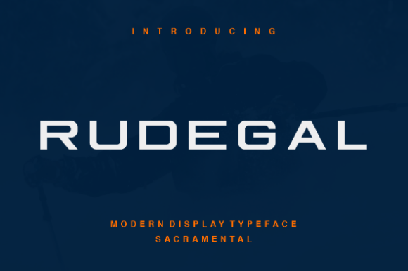 Rudegal Font - Featured Image