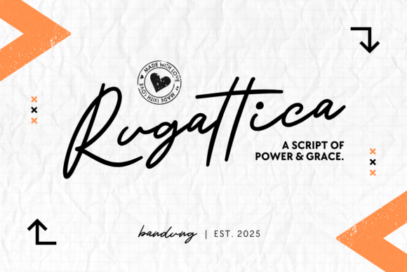 Rugattica Font - Featured Image
