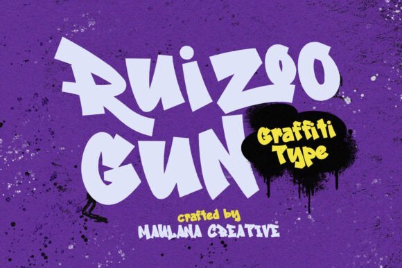 Ruizoo Gun Font - Featured Image