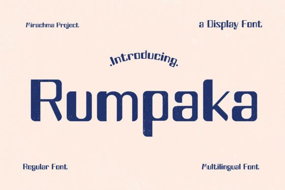Rumpaka Font - Featured Image