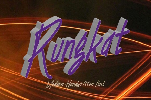 Rungkat Font - Featured Image