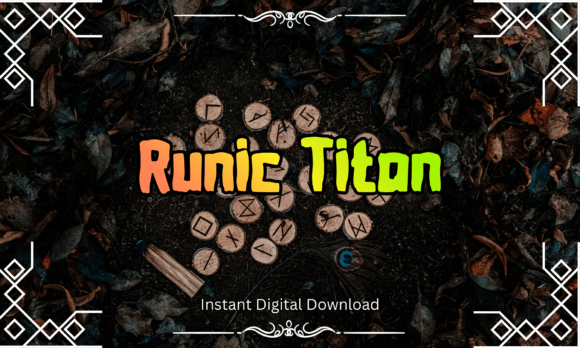Runic Titan Font - Featured Image