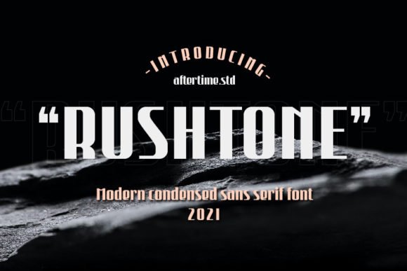 Rushtone Font - Featured Image