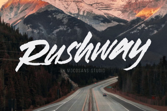 Rushway Font - Featured Image