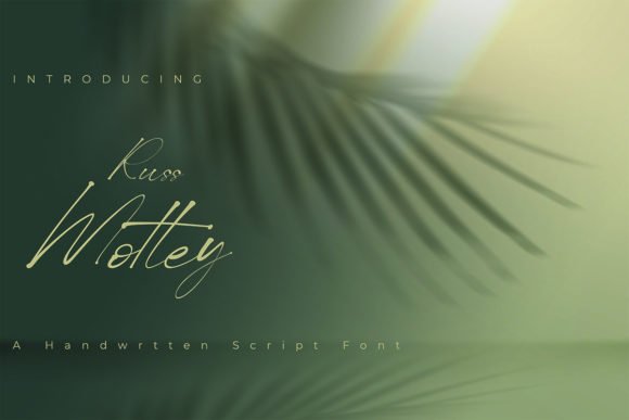 Russ Motley Font - Featured Image