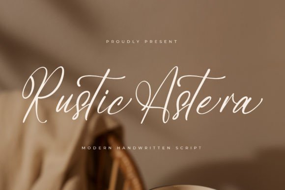 Rustic Astera Font - Featured Image