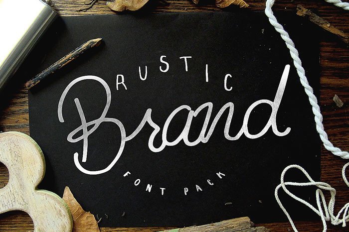 Rustic Brand Font - Featured Image