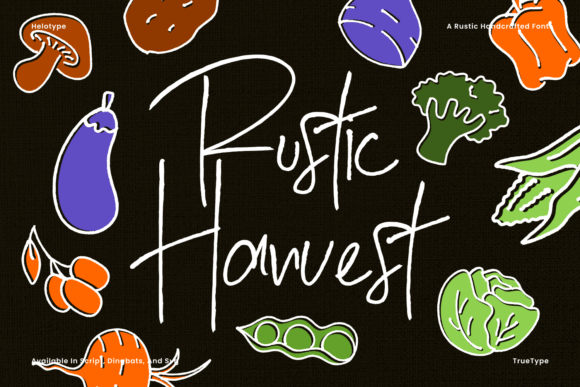 Rustic Harvest Font - Featured Image