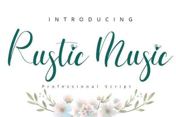 Rustic Music Font - Featured Image
