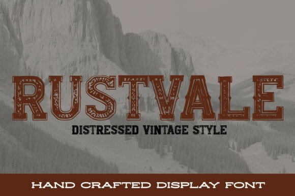 Rustvale Font - Featured Image