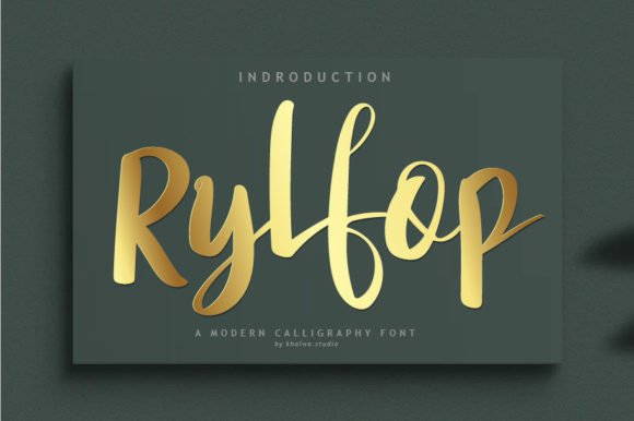 Rylfop Font - Featured Image