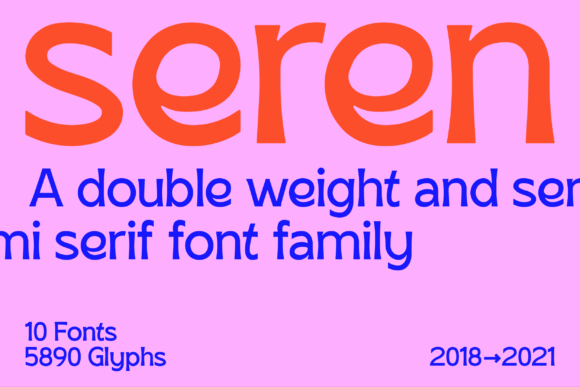 SK Seren Font - Featured Image