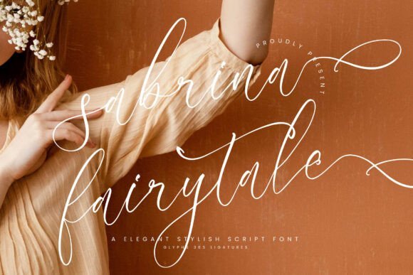 Sabrina Fairytale Font - Featured Image