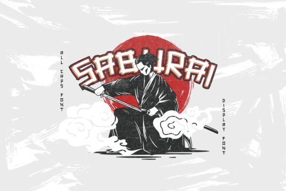 Saburai Font - Featured Image