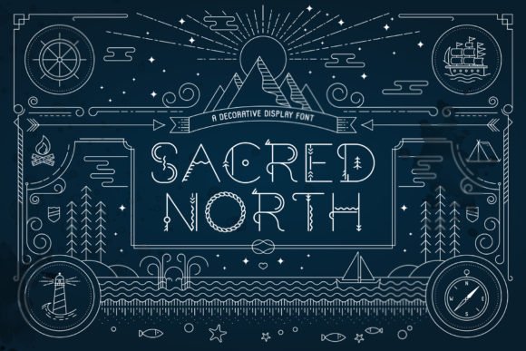 Sacred North Font - Featured Image