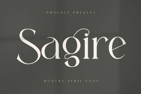 Sagire Font - Featured Image