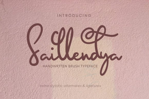 Saillendya Font - Featured Image