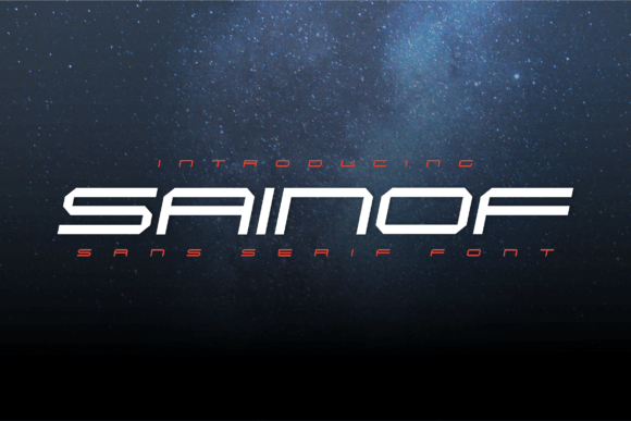 Sainof Font - Featured Image
